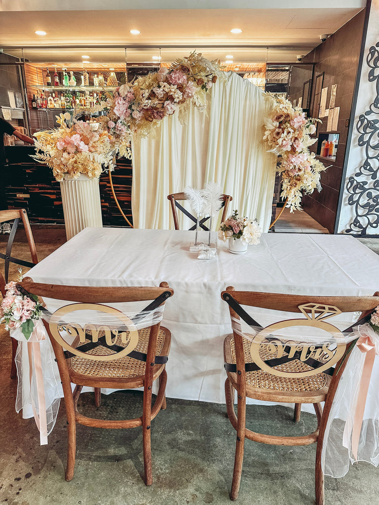 Your Wedding Decor & Bridal Flowers Specialist in Singapore !