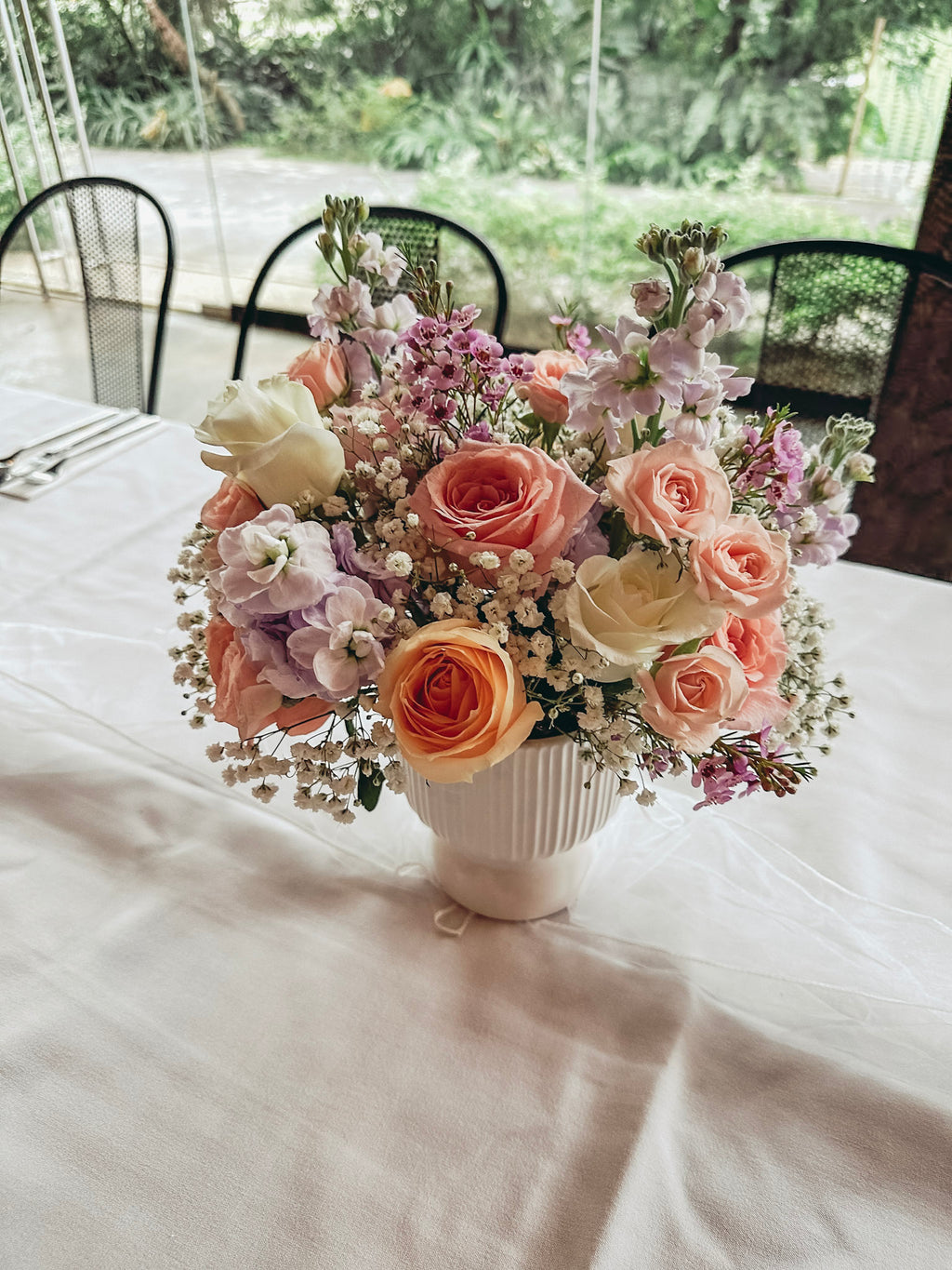 Dining Table Florals- Intimate