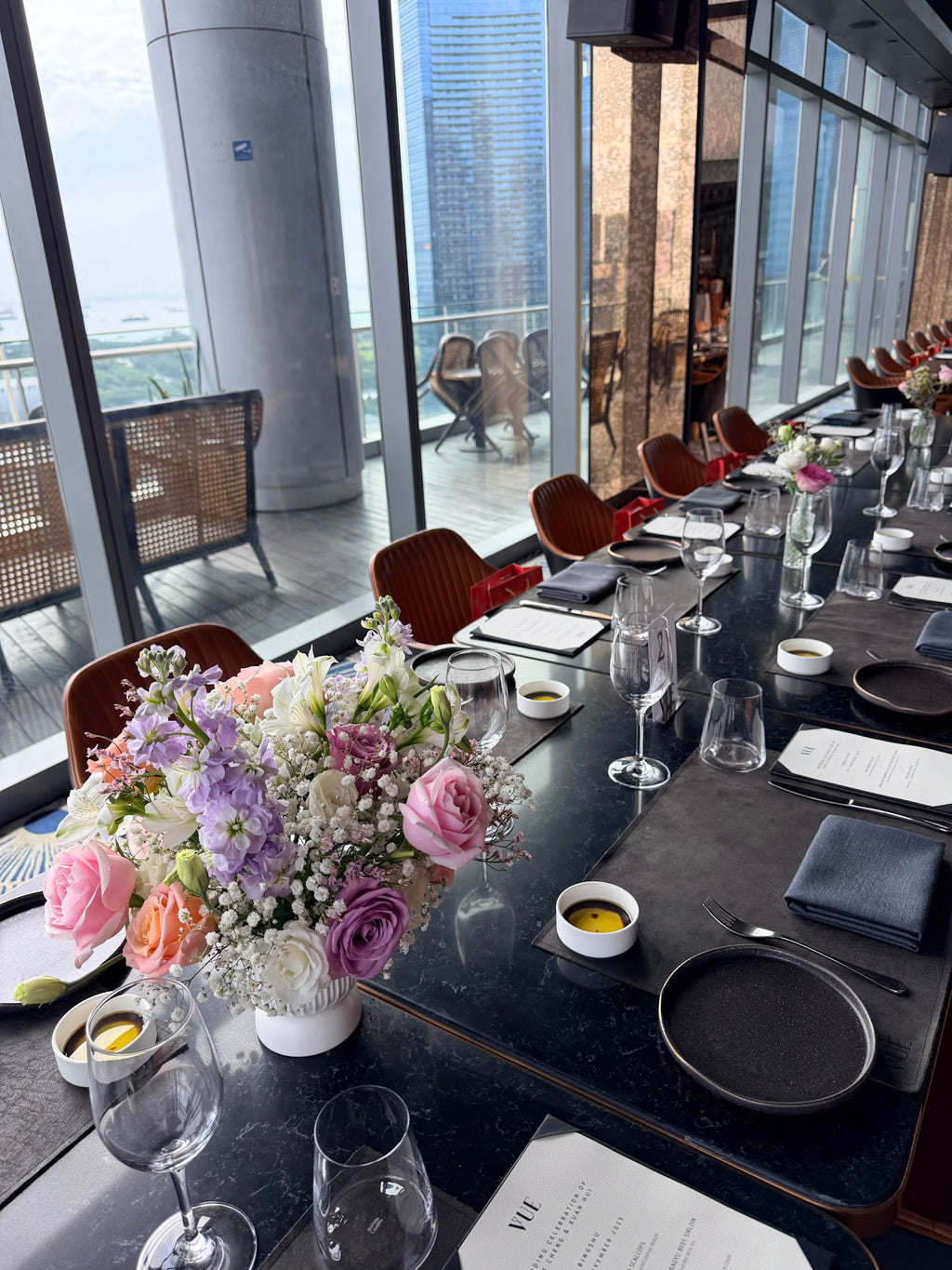 Dining Table Florals- Intimate