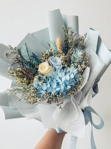 (Preserved) Dream- 2 stalks preserved rose bouquet