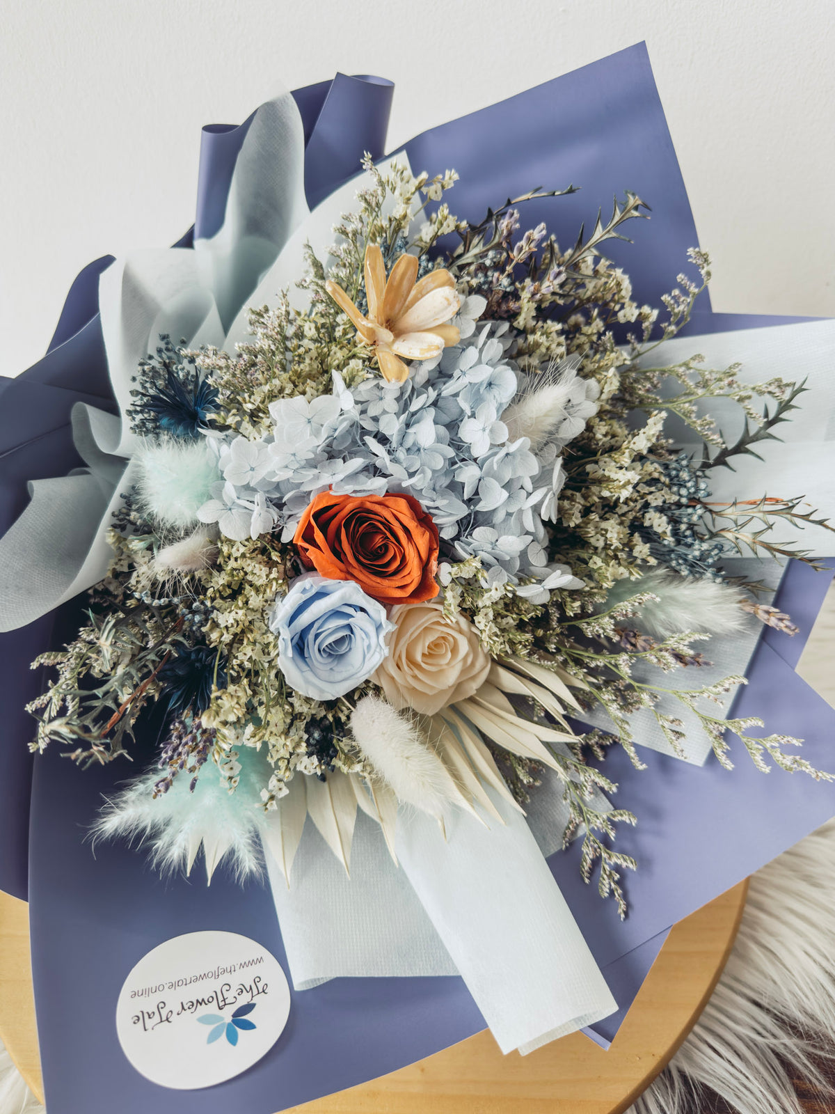 [Preserved] Astrid- 3 Stalks Preserved Roses Bouquets