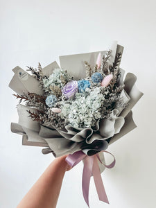 [Preserved] Enduring Affection (Cool)-2 Stalks Preserved Bouquet