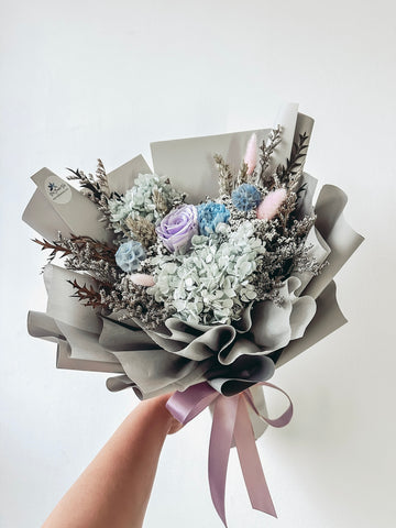 [Preserved] Enduring Affection (Cool)-2 Stalks Preserved Bouquet