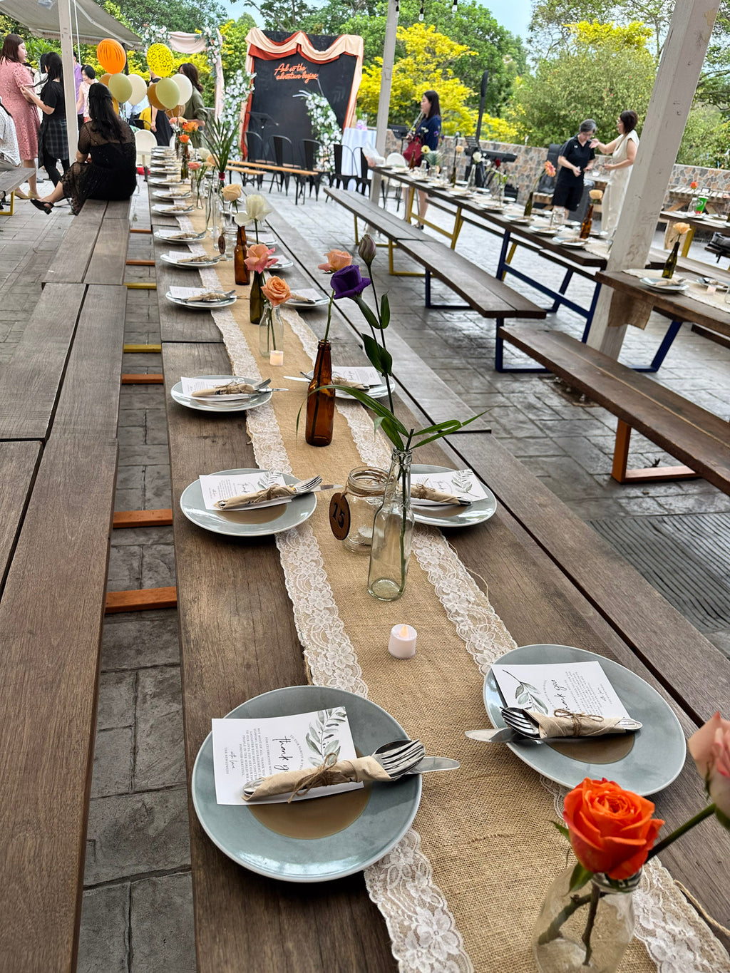 Dining Table Florals- Intimate