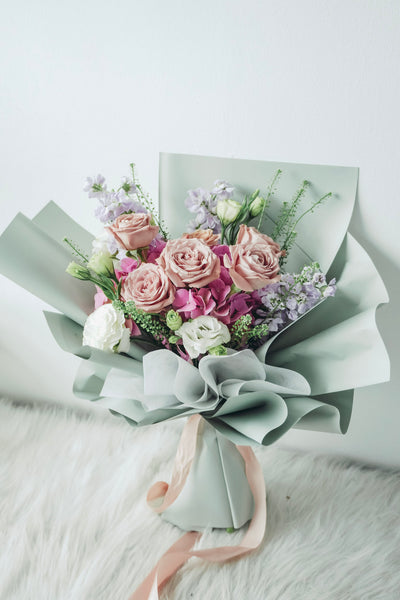 Heaven Sent- Dark Pink Hydrangea