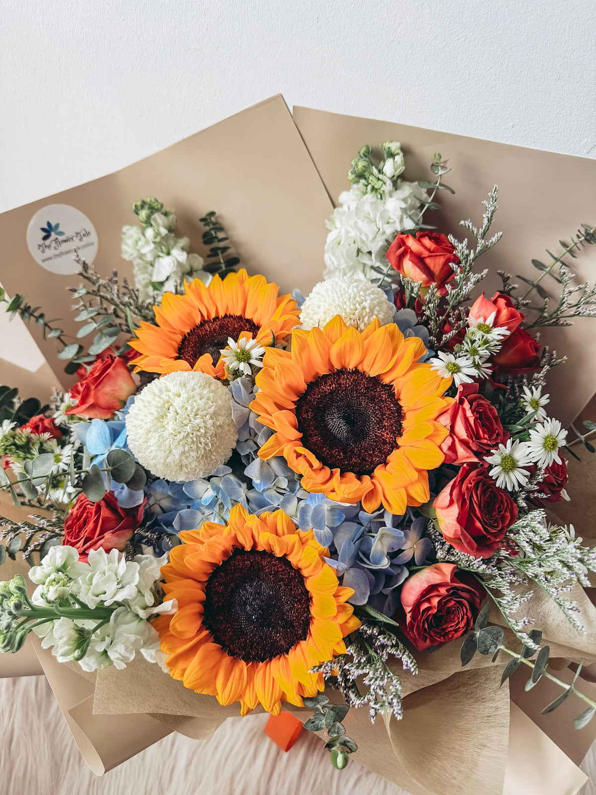 Golden Triumph Sunflower Bouquet