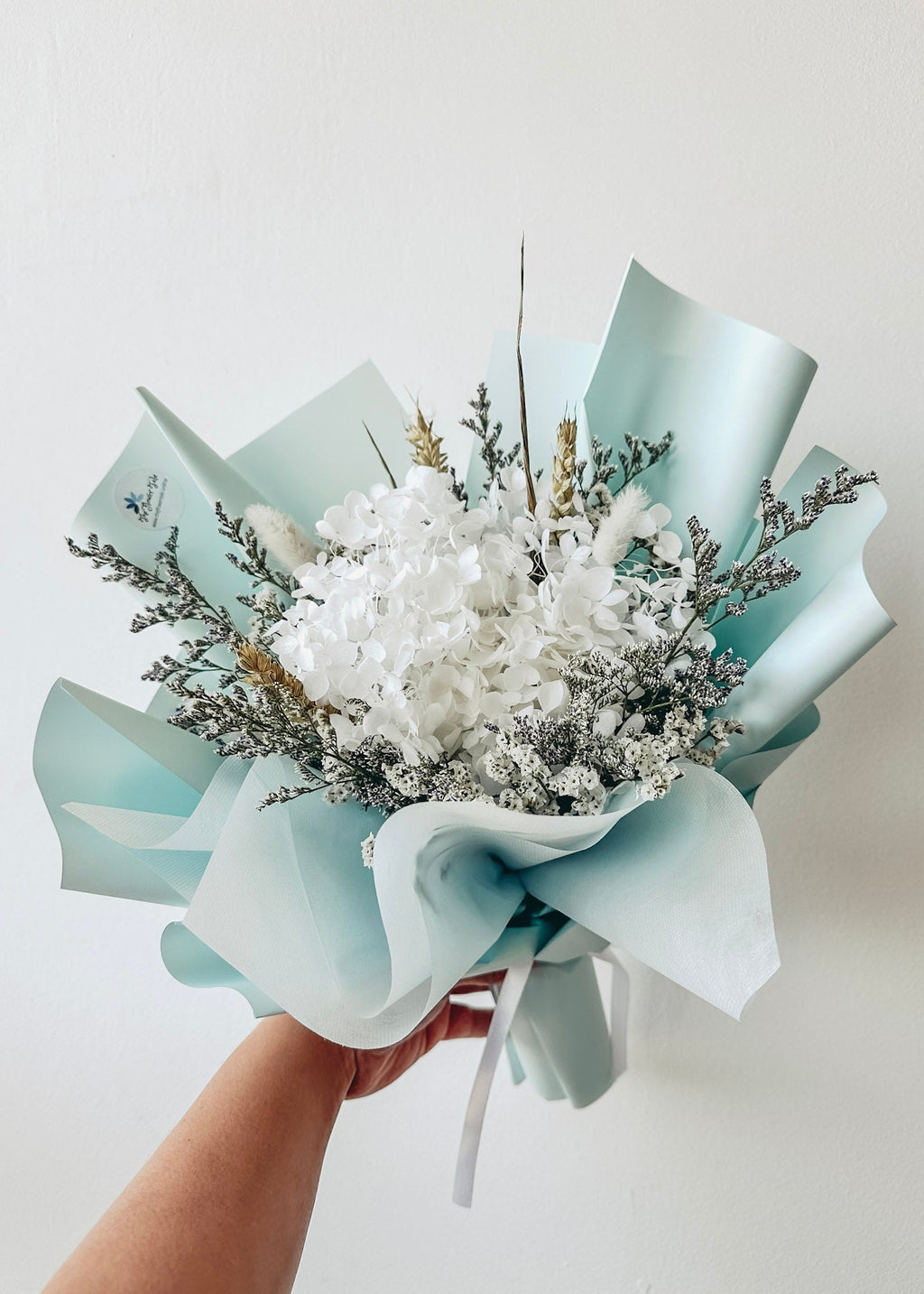 Twin Bundle: Preserved Hydrangea bouquet