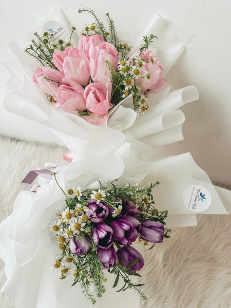 Wanderlust (Purple) - Tulips Bouquet