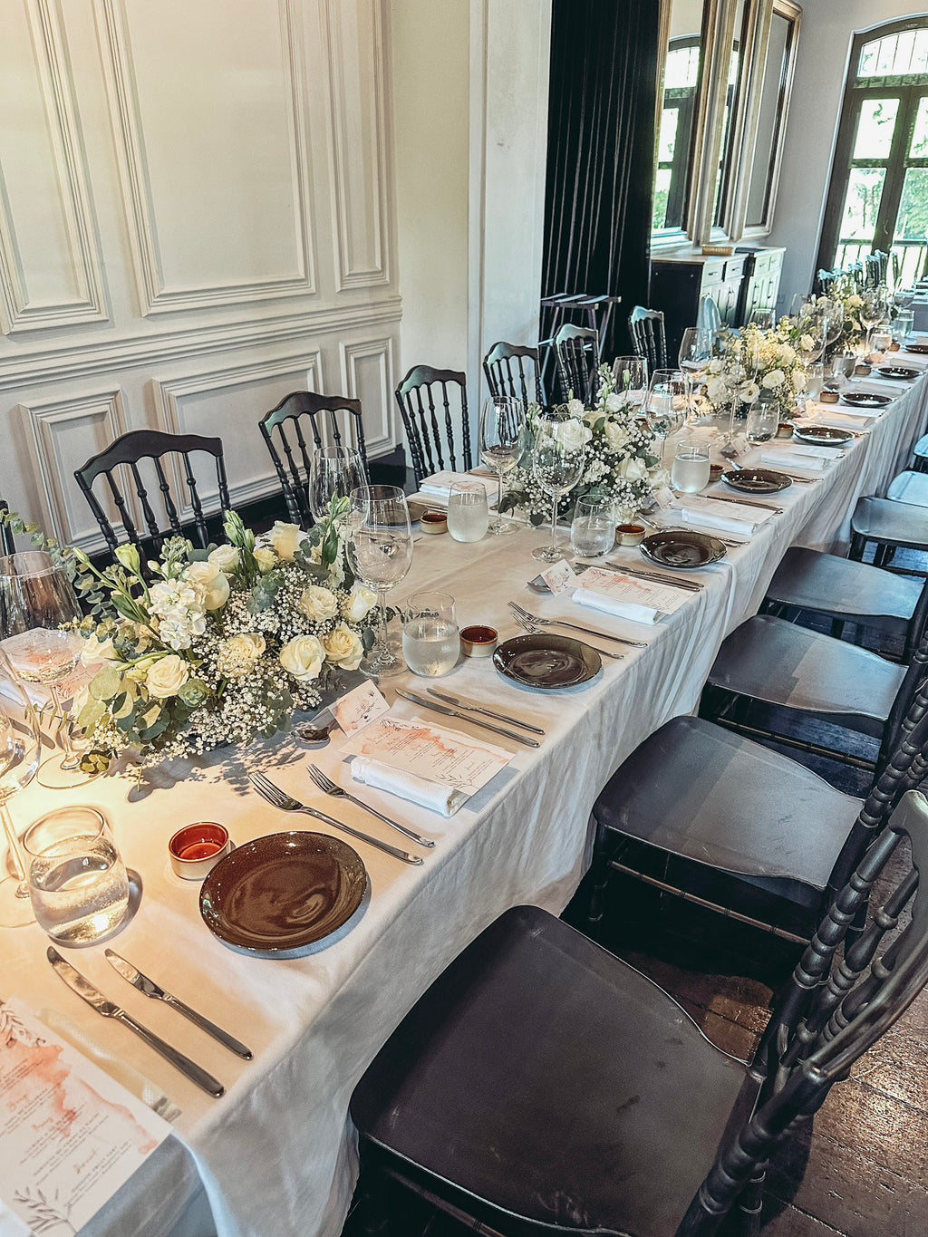 Dining Table Florals- Intimate