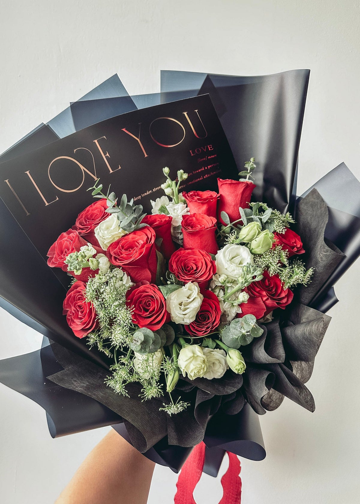 Rosie- 12 stalks Red Roses