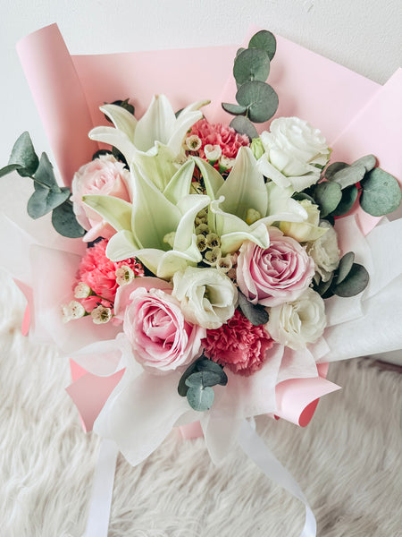 Garden of Promise- 3 stalks Lilies