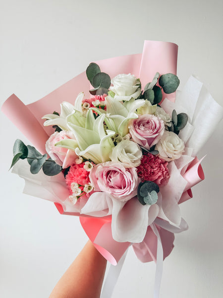 Garden of Promise- 3 stalks Lilies