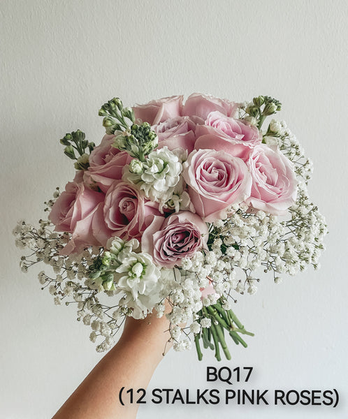 Wedding Bundle B (Standard Fresh Flower Bouquet)