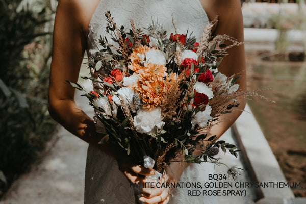 Wedding Bundle C (Standard Fresh Flower Bouquet)