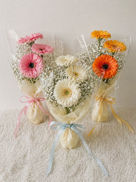 Simple Gerbera Bundles (Bundle of 3 or 5 sets)