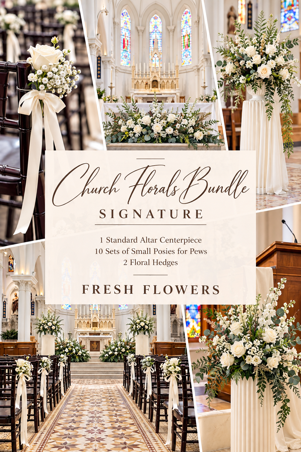 Church Florals Bundle- Signature