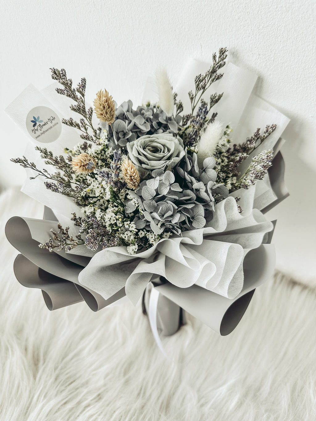 1 stalk preserved rose bouquet