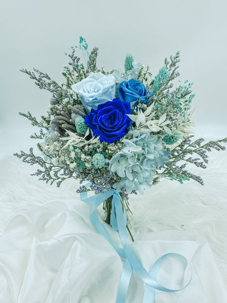 Preserved flower wedding Bouquet Delivery Free delivery above $60