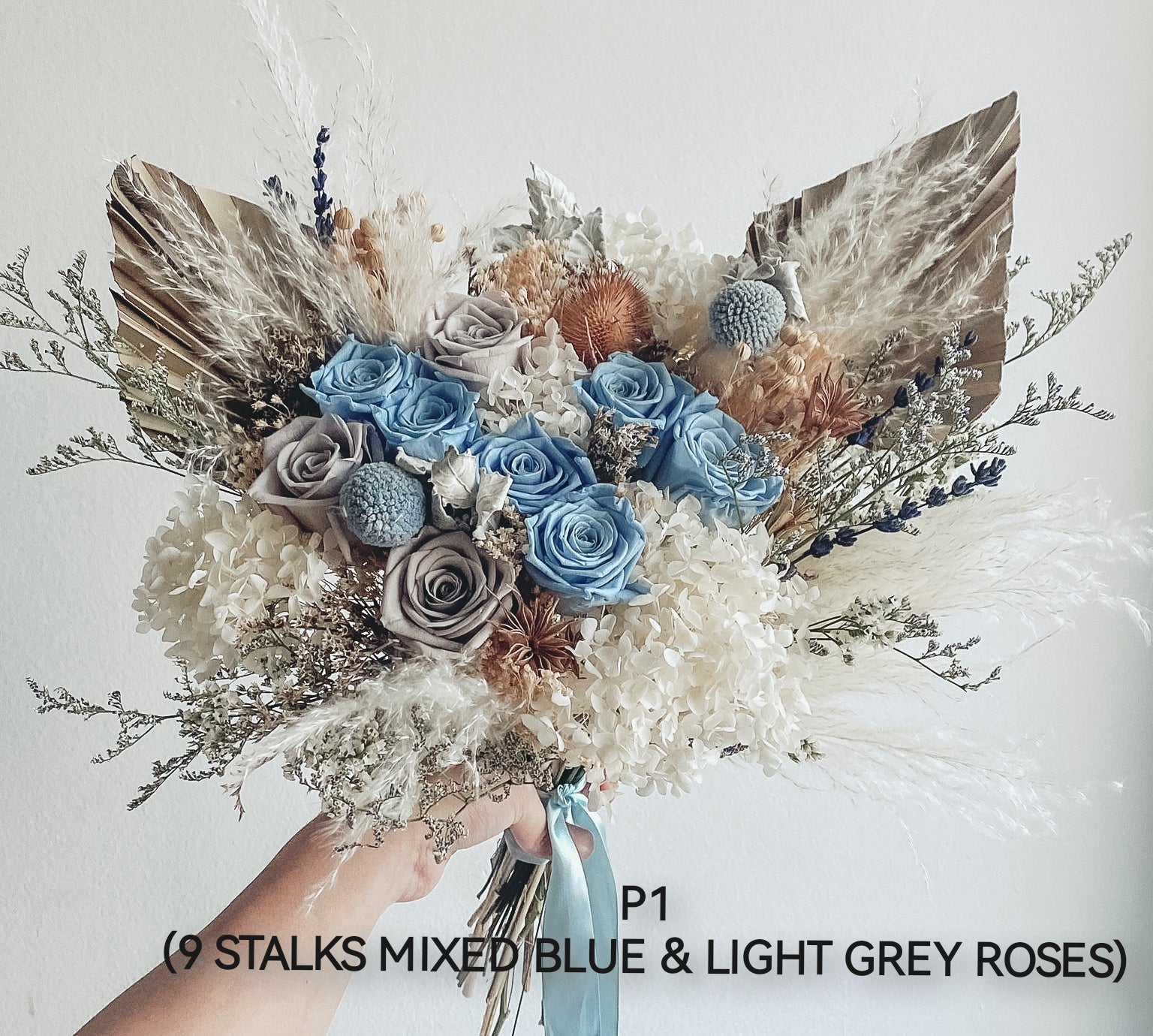 Wedding Bundle A (Premium Preserved Flower Bouquet)