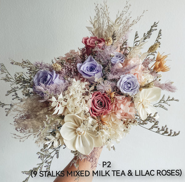 Wedding Bundle B (Premium Preserved Flower Bouquet)