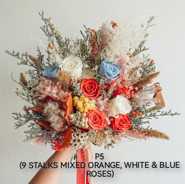 Wedding Bundle B (Premium Preserved Flower Bouquet)