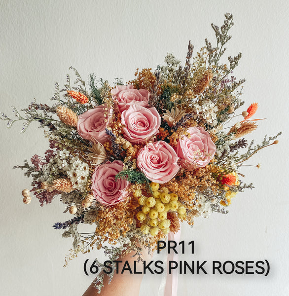 Wedding Bundle C (Standard Preserved Flower Bouquet)