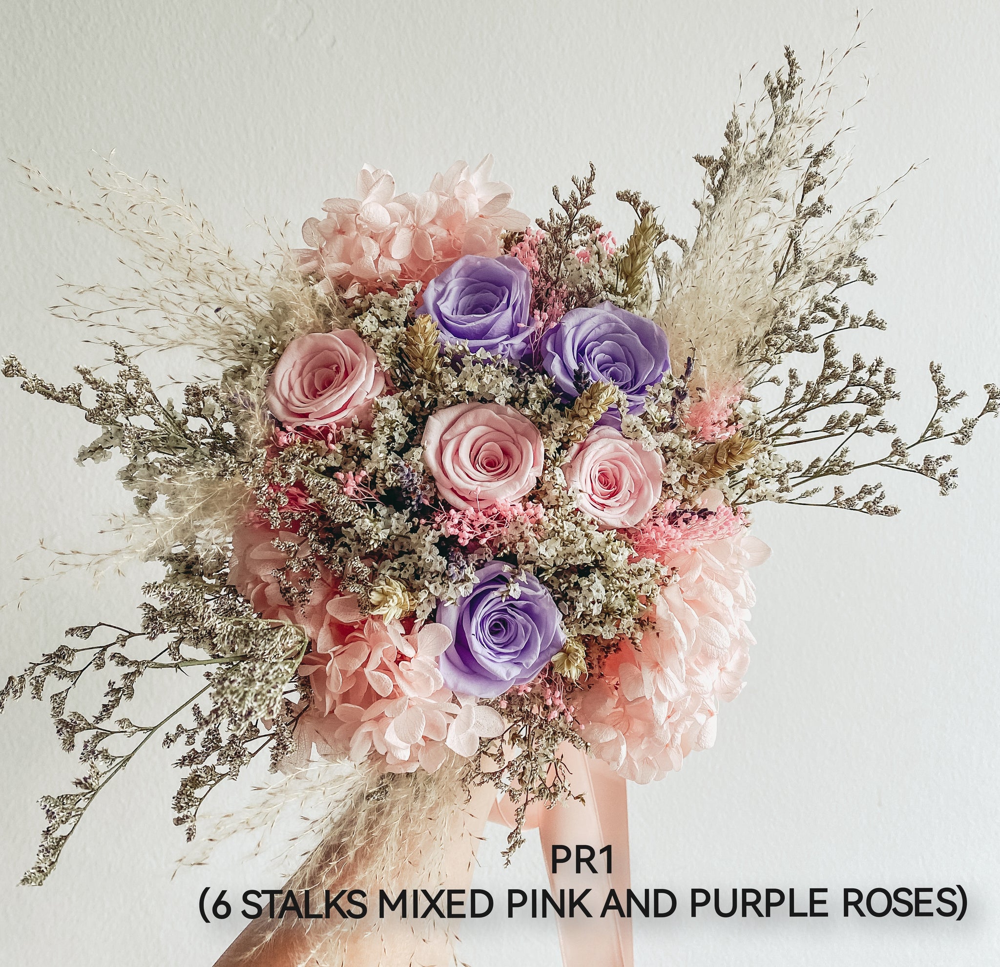 Wedding Bundle A (Standard Preserved Flower Bouquet)