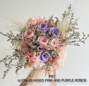Wedding Bundle C (Standard Preserved Flower Bouquet)