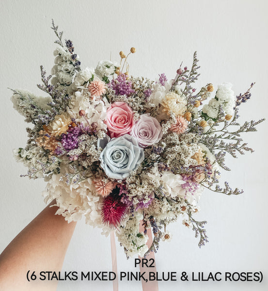 Wedding Bundle A (Standard Preserved Flower Bouquet)