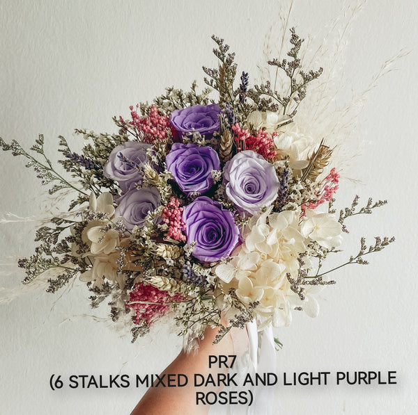 Wedding Bundle A (Standard Preserved Flower Bouquet)