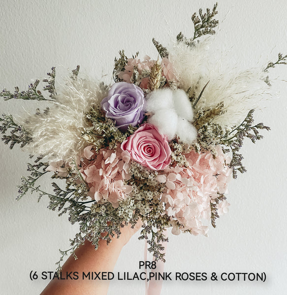 Wedding Bundle A (Standard Preserved Flower Bouquet)
