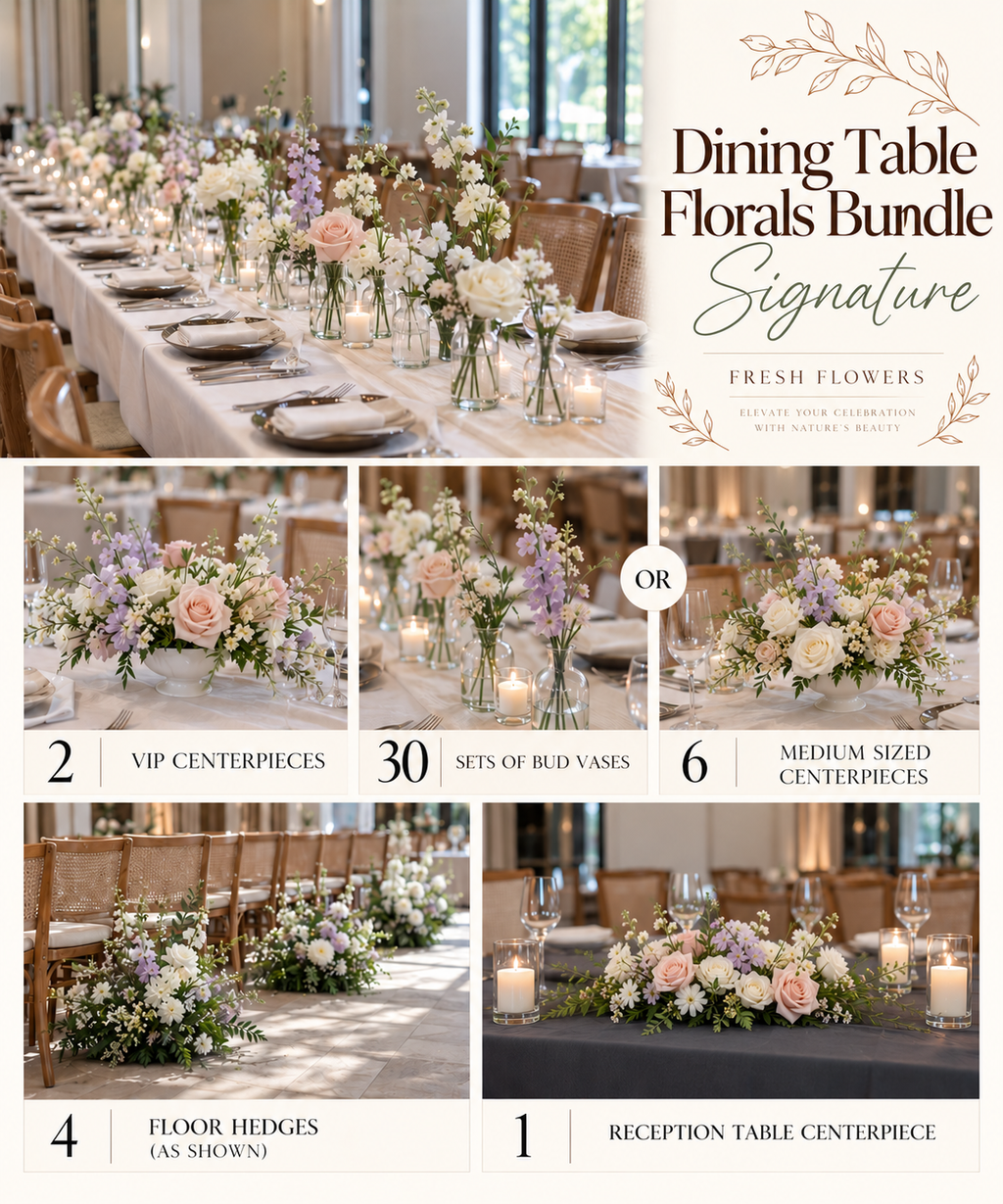 Dining Table Florals- Signature
