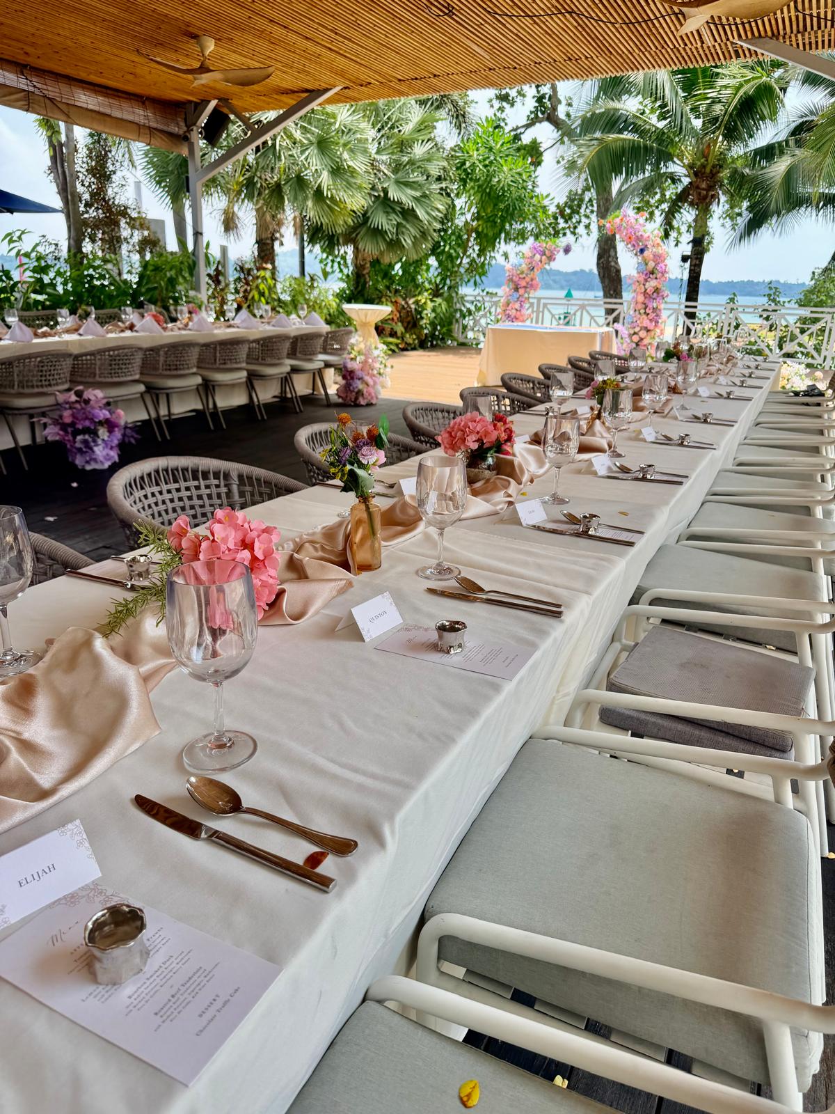 Dining Table Florals- Intimate