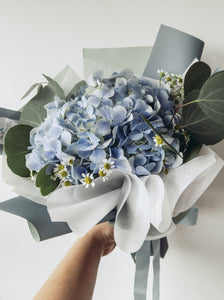 Esme- Blue Hydrangea Bouquet