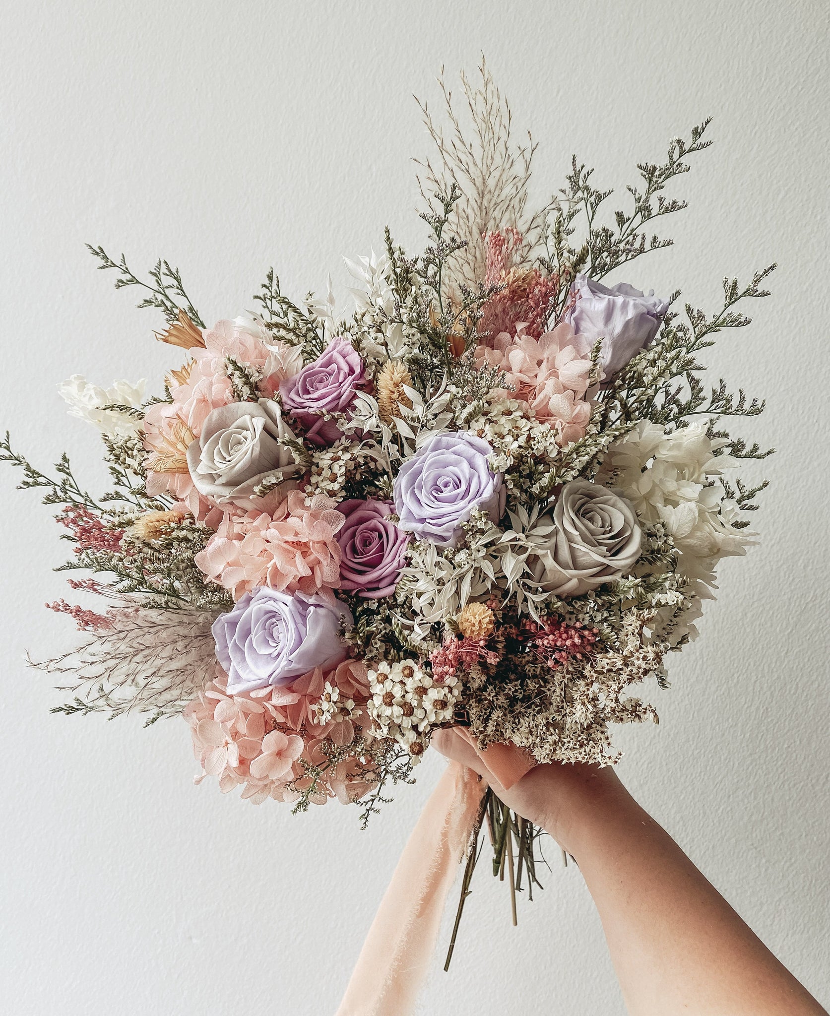 Customised Wedding Bouquet Delivery Preserved flower bouquet Delivery Preserved Flower Wedding Bouquet
