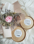 Preserved Pink Rose Bouquet with Twin Pint Ice Cream