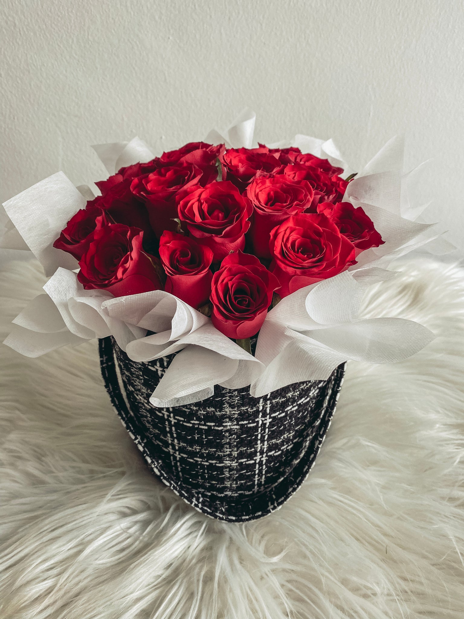 Roses in a box